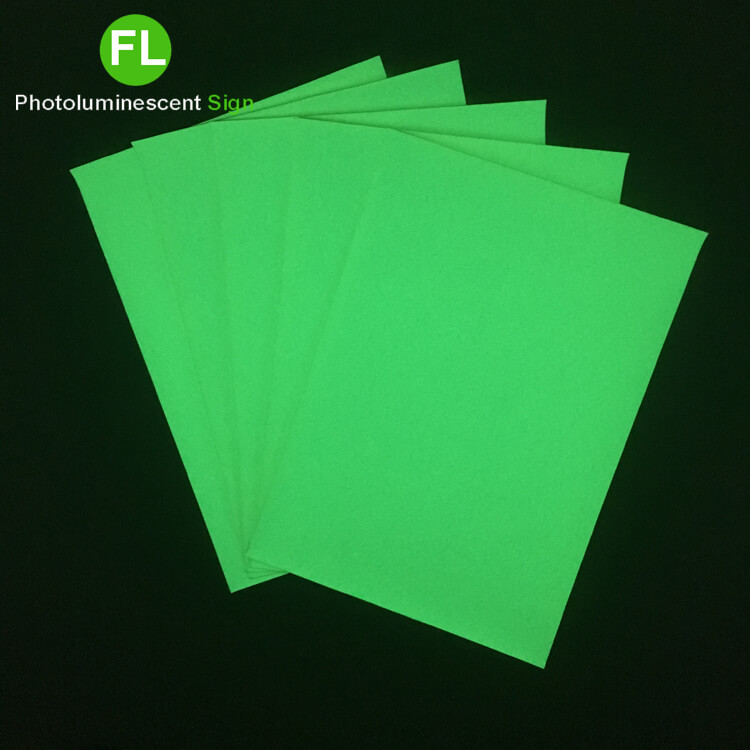 Cis Inks A4 Glow In The Dark Photo-Luminescent Rechargeable Luminous Inkjet Printing  Paper (5 Sheets) 8.27 x 11.7 